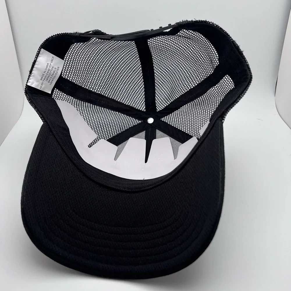 PELICAN CASE Logo Trucker Baseball‎ Hat Cap Black SnapBack NEW